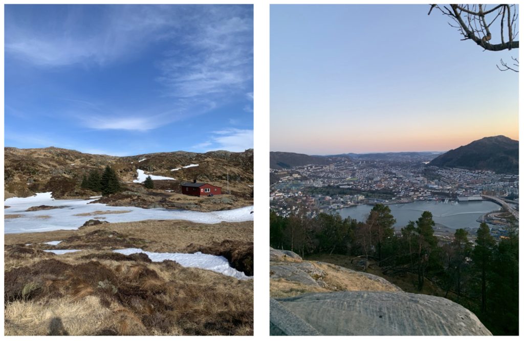 Scenic shots of nature in Bergen