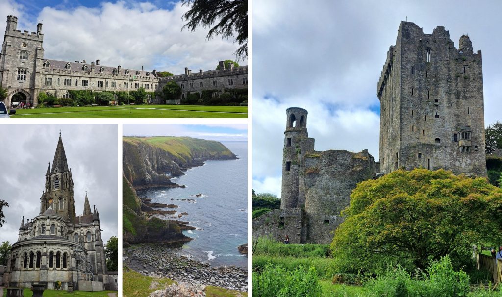 Irish sights, castles and amazing, green nature